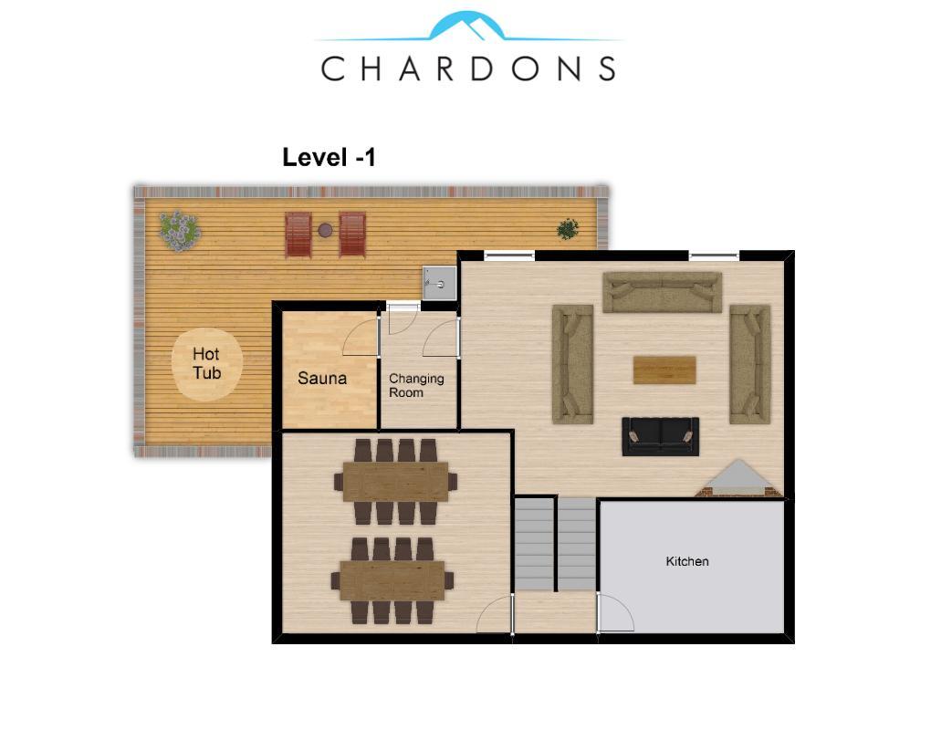 הוילה טיגנס Chalet Boubou Plus By Chalet Chardons מראה חיצוני תמונה